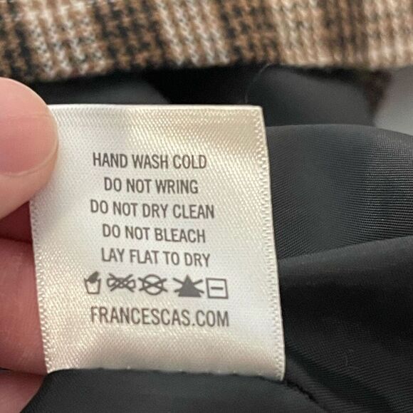 Harper Plaid Brown Mini Skirt Size XS - Picture 9 of 11